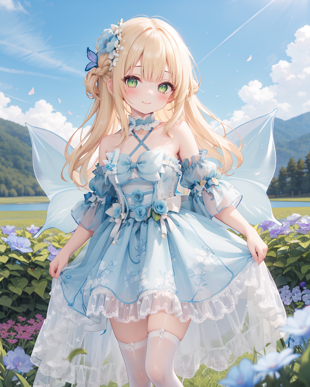 20393-2134672212-1girl,blonde hair,loli,(long hair),bangs,small breasts,green eyes,loli,(kid, child_1),_blue dress,blue sleeves,dress bow,layered.png
